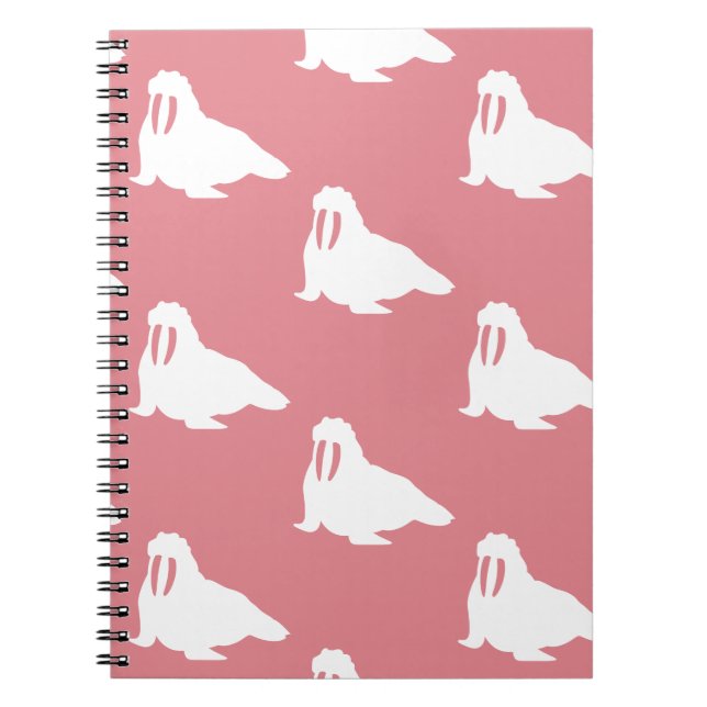 Cuaderno Las vallas en blanco y rosa (Frente)