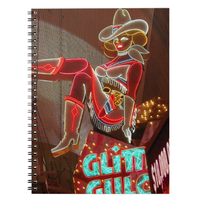 Cuaderno Las Vegas Glitter Gulch (Frente)