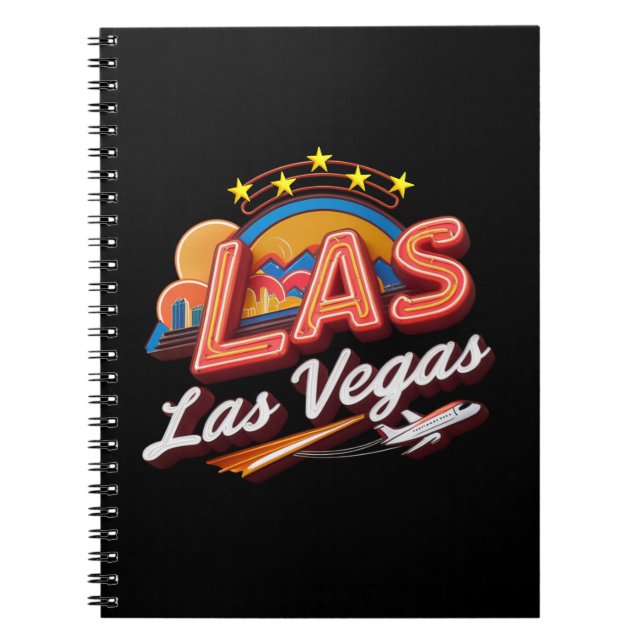 Cuaderno Las Vegas LAS Airport Code Notebook (Frente)