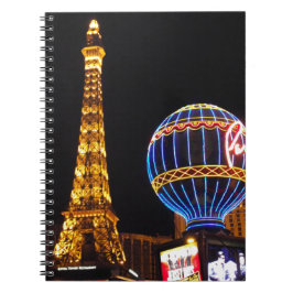 Cuaderno Las Vegas Las Vegas City Illuminated Night Casino