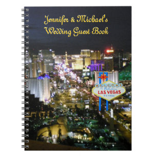 Cuaderno Las Vegas Weddings Guest Book