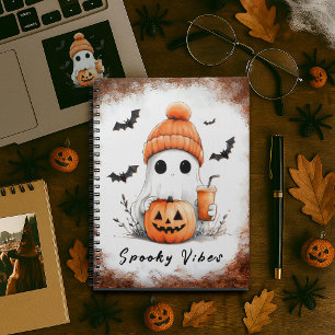 Cuaderno Las vibraciones con sabor a especias de calabaza p