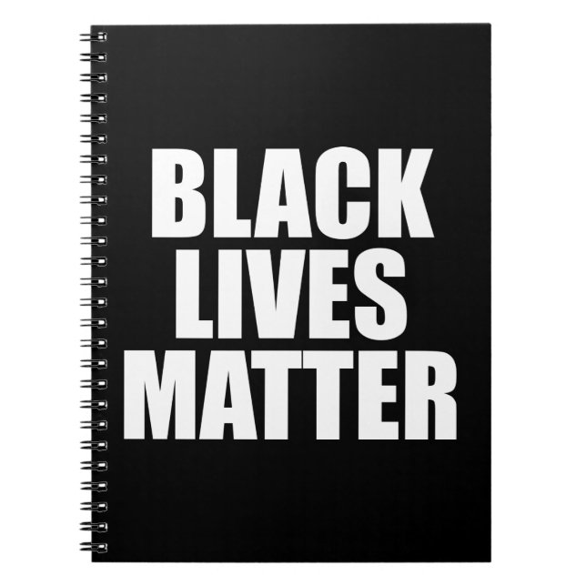 Cuaderno Las vidas negras importan (Frente)
