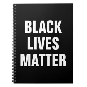 Cuaderno Las vidas negras importan