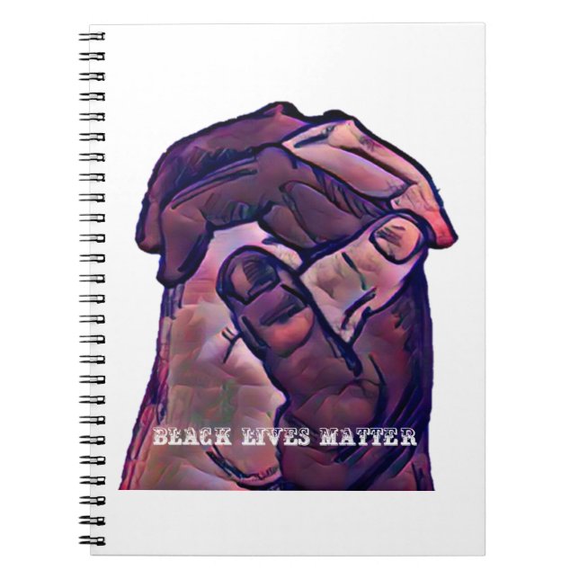 Cuaderno las vidas negras importan (Frente)
