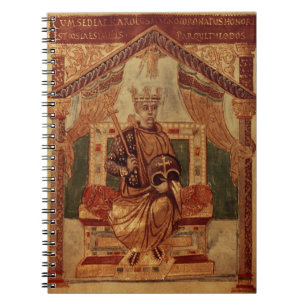 Cuaderno Lat 1152 f.3v Carlomagno (Carolus Magnus, Charles