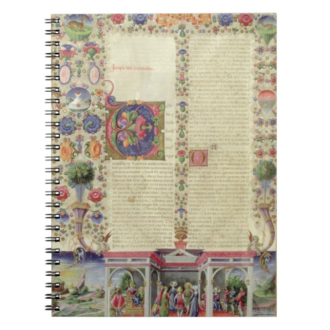 Cuaderno Lat 422 VolI fol.280v el principio del libro de (Frente)