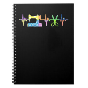 Cuaderno Latido de coser del cuilter - Amante del tejido