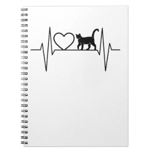 Cuaderno Latido del corazón de gato