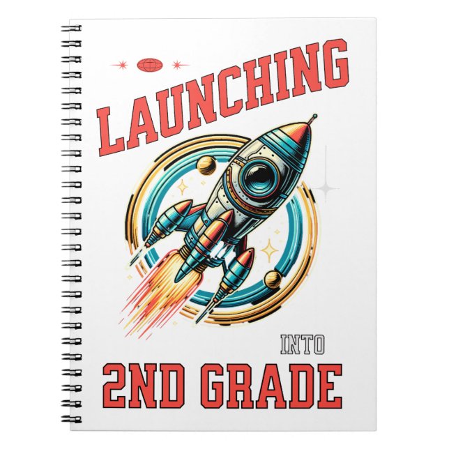 Cuaderno Launching into 2nd Grade -Back to School  (Frente)