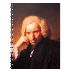 Cuaderno Laurence Sterne (pintura de Sir Joshua Reynolds)