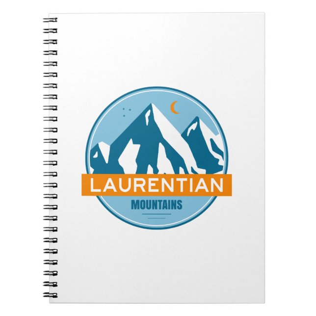 Cuaderno Laurentian Mountains Quebec Canada (Frente)