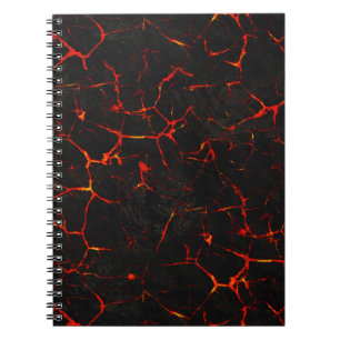 Cuaderno Lava caliente de caída