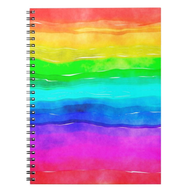 Cuaderno Lavado de pintura de acuarela (Frente)
