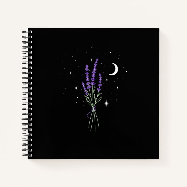 Cuaderno Lavanda de noche (Anverso)
