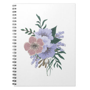 Cuaderno Lavanda encantadora en Bouquet