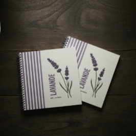 Cuaderno Lavanda este. Naturaleza