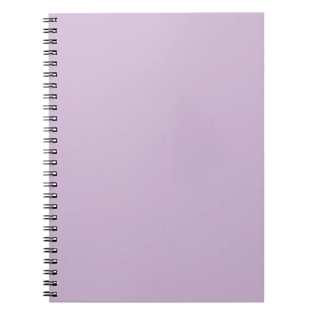 Cuaderno Lavanda sólida (Frente)