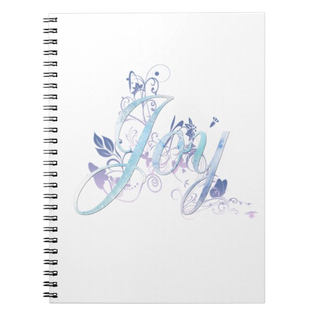 Cuaderno Lavanda y alegría azul (Frente)