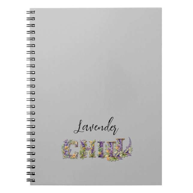 Cuaderno Lavender Chill (Frente)