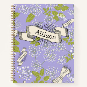 Cuaderno LAVENDER Ivy Cicuta