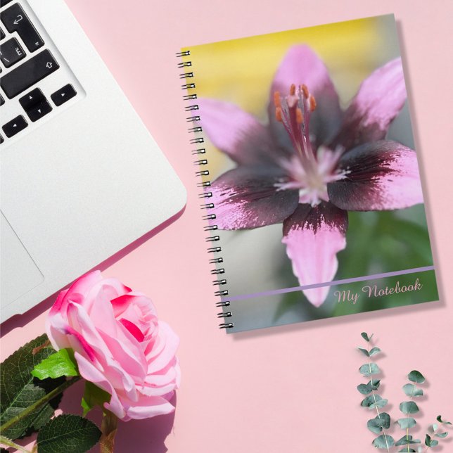 Cuaderno Lavender Lily Spiral (Subido por el creador)