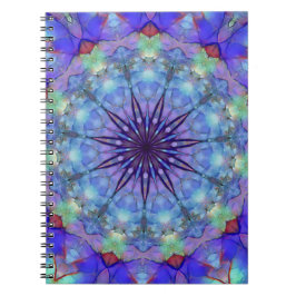 Cuaderno Lavender Starburst Mandala