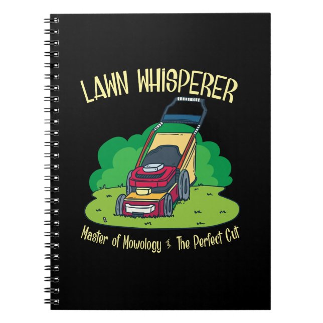 Cuaderno Lawn Mower - Lawn Whisperer (Frente)