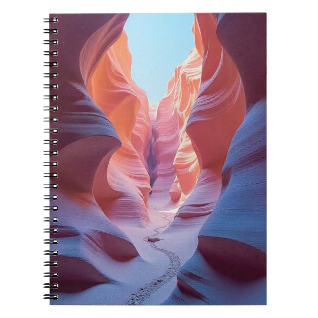 Cuaderno "Layered Realities – Canyon of Code & Memory" (Frente)