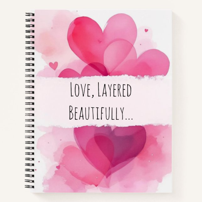 Cuaderno Layers of Love (Anverso)
