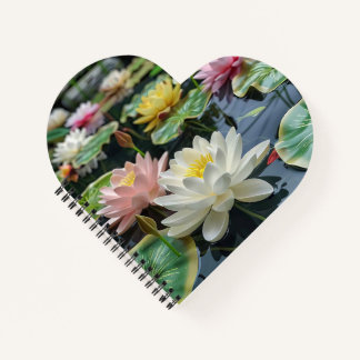 Cuaderno Lazo blanco, amarillo de floración