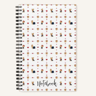 Cuaderno Lazos Corazones Personalizados Pequeños Sweet York