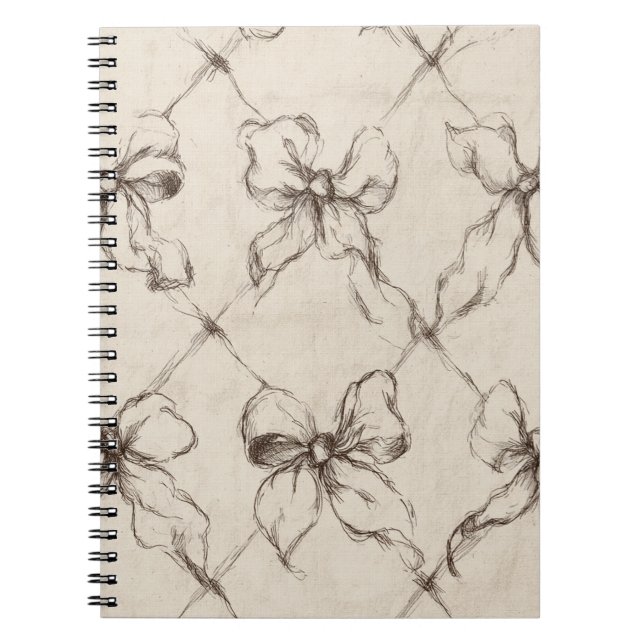 Cuaderno Lazos Marrones Crema (Frente)