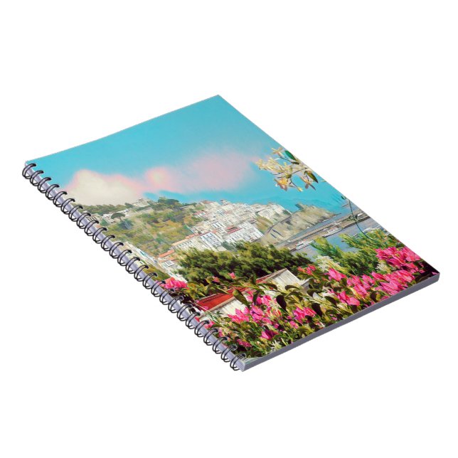 Cuaderno ldp AMALFI - panorama - costa de Amalfi - (Lado Derecho)