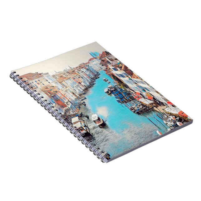 Cuaderno ldp VENICE - Vista del Gran Canal desde Rialto (Lado Derecho)