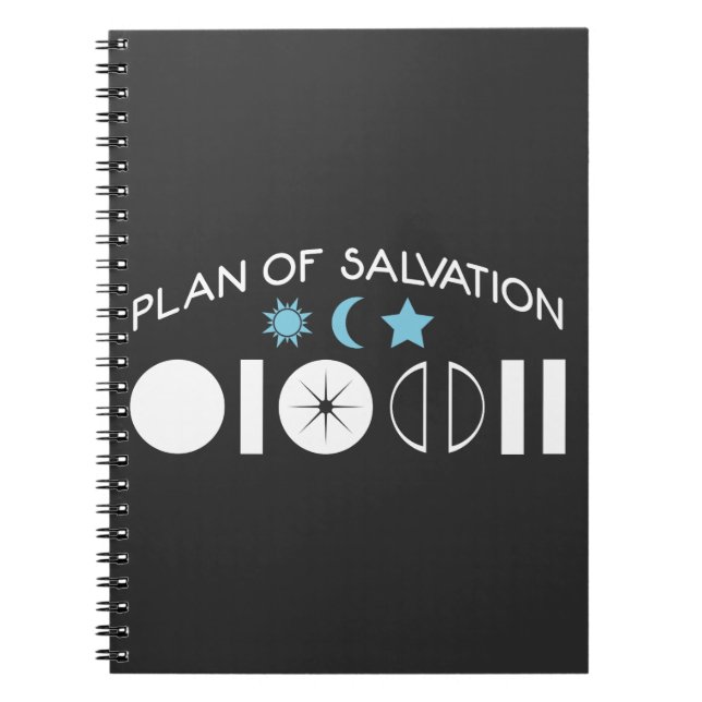 Cuaderno LDS Plan de Salvación Mormón Regalo Misionero (Frente)