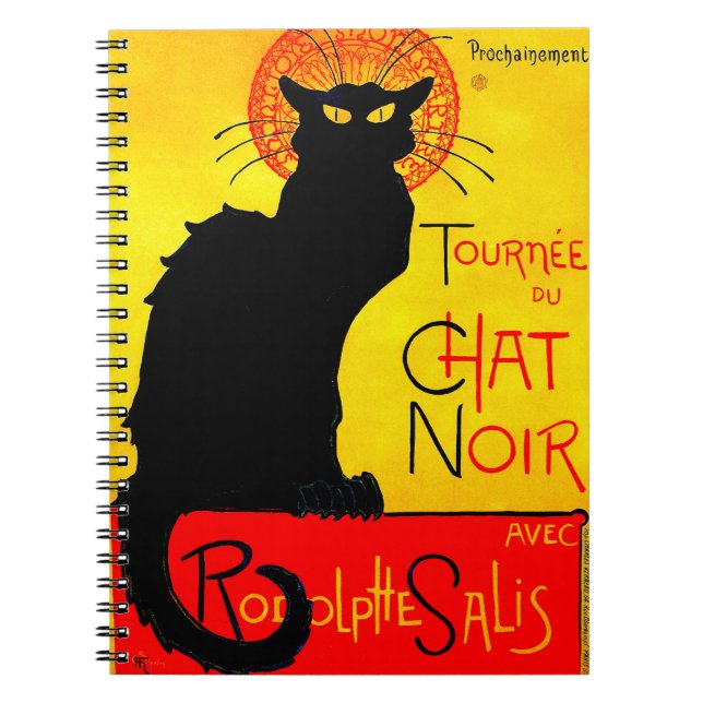 Cuaderno Le Chat Noir Vintage (Frente)