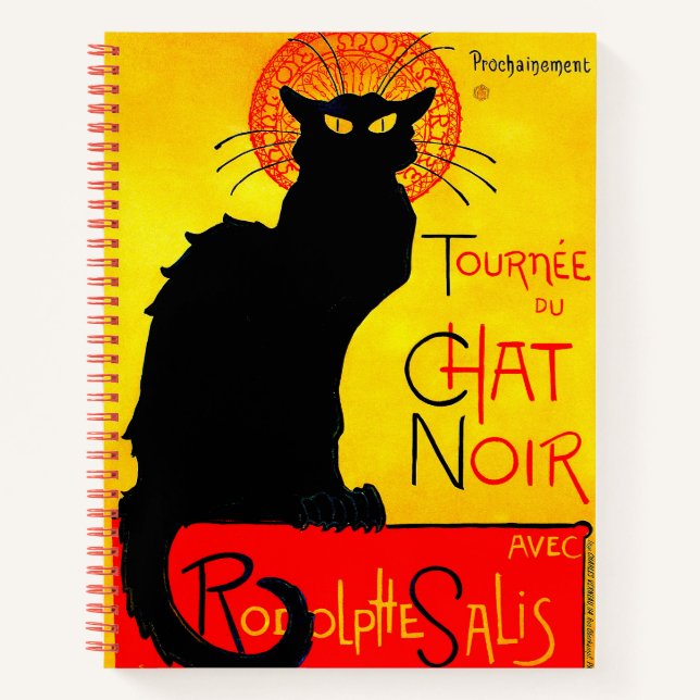 Cuaderno Le Chat Noir Vintage (Anverso)