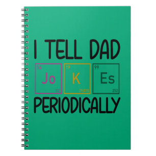 Cuaderno Le Digo A Papá Chistes Periódicamente