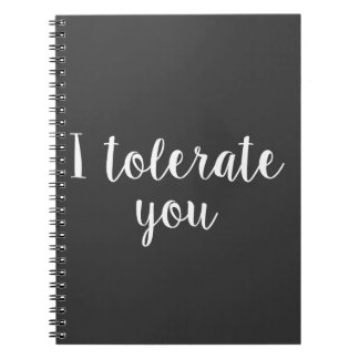 Cuaderno Le tolero