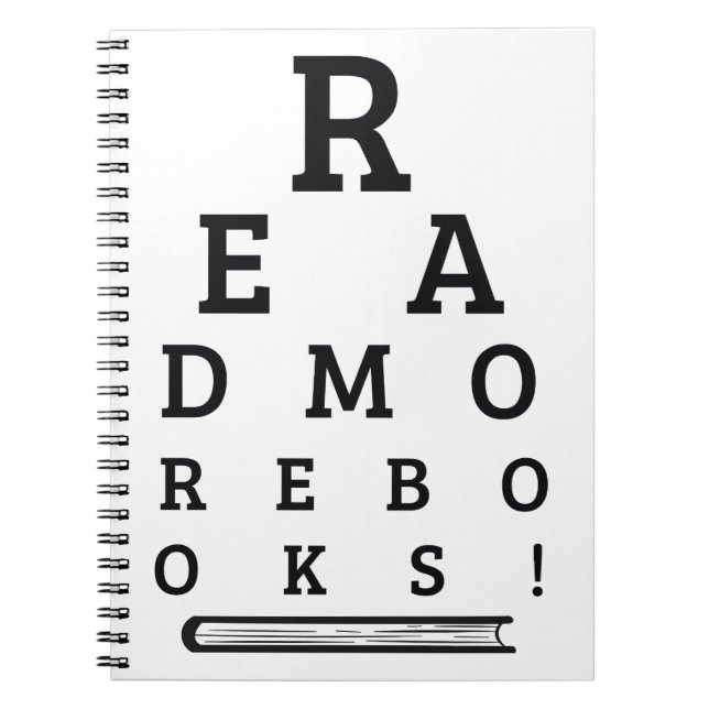 Cuaderno Lea más libros (Frente)