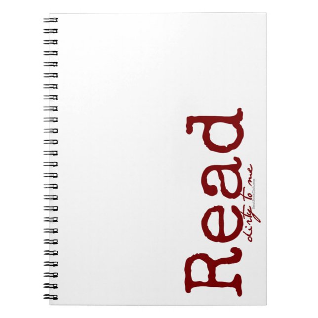 Cuaderno Lea sucio a mí el libro manuscrito (Frente)