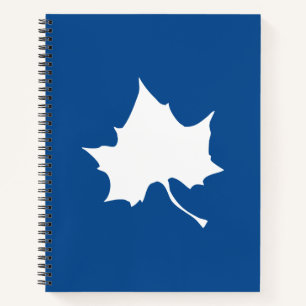 Cuaderno Leaf del estado de Indiana