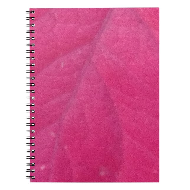 Cuaderno Leaf morado (Frente)