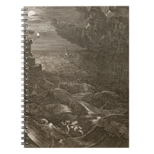 Cuaderno Leander nada sobre el Hellespont para resolver su