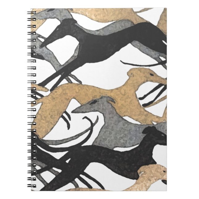 Cuaderno Lebrelos Saltarines (Frente)