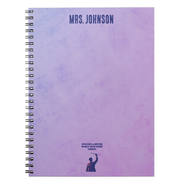 Cuaderno Lección de educación científica para un mundo mejo (Frente)