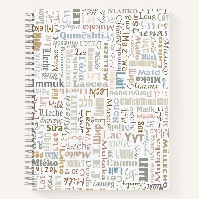 Cuaderno Leche (Anverso)
