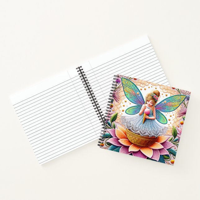 Cuaderno Leche de verano colorida dos Ilustraciones (Interior)