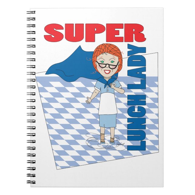 Cuaderno Leche - Super Lunch Lady (Frente)